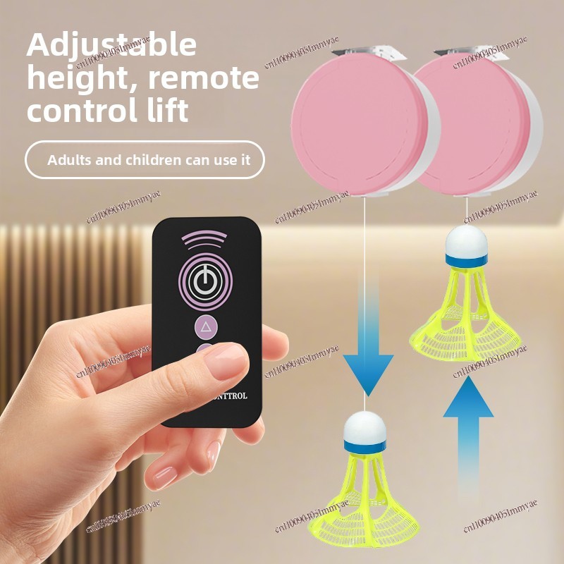 Badminton Rebound Trainer - Indoor badminton trainer rebound children's single