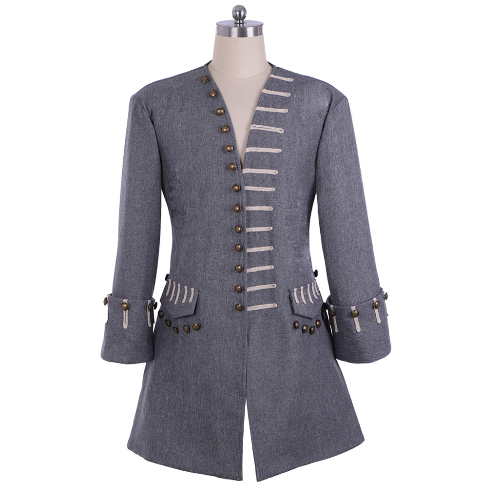 Badminton Victory - Medieval Men's Pirate Jacket 18th Century