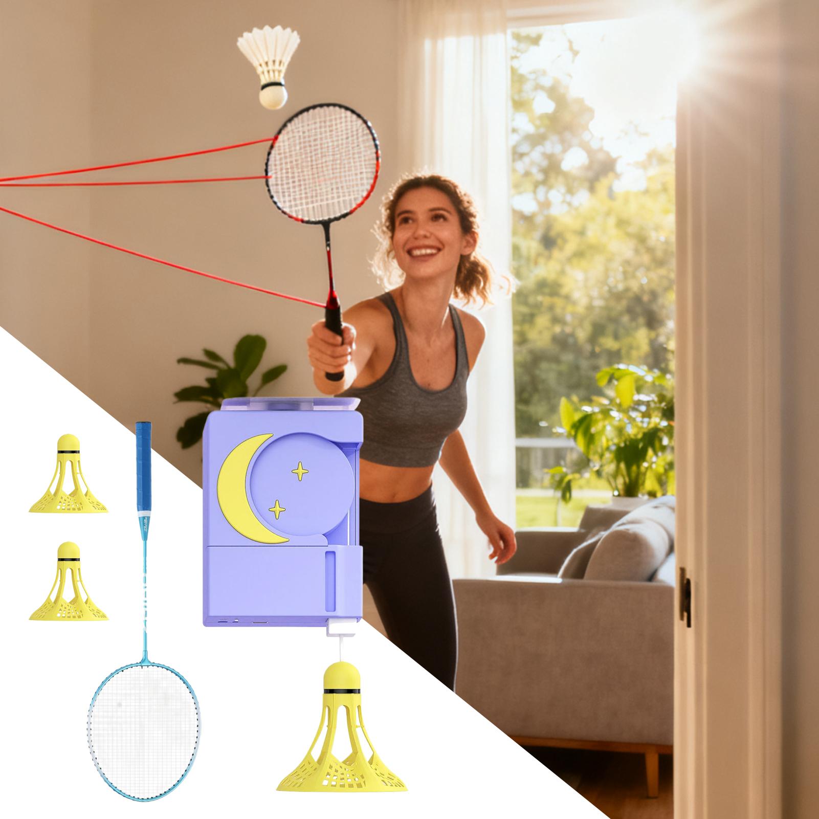 Badminton Rebound Trainer - Rebound Adhesive Remote Badminton Practice Badminton