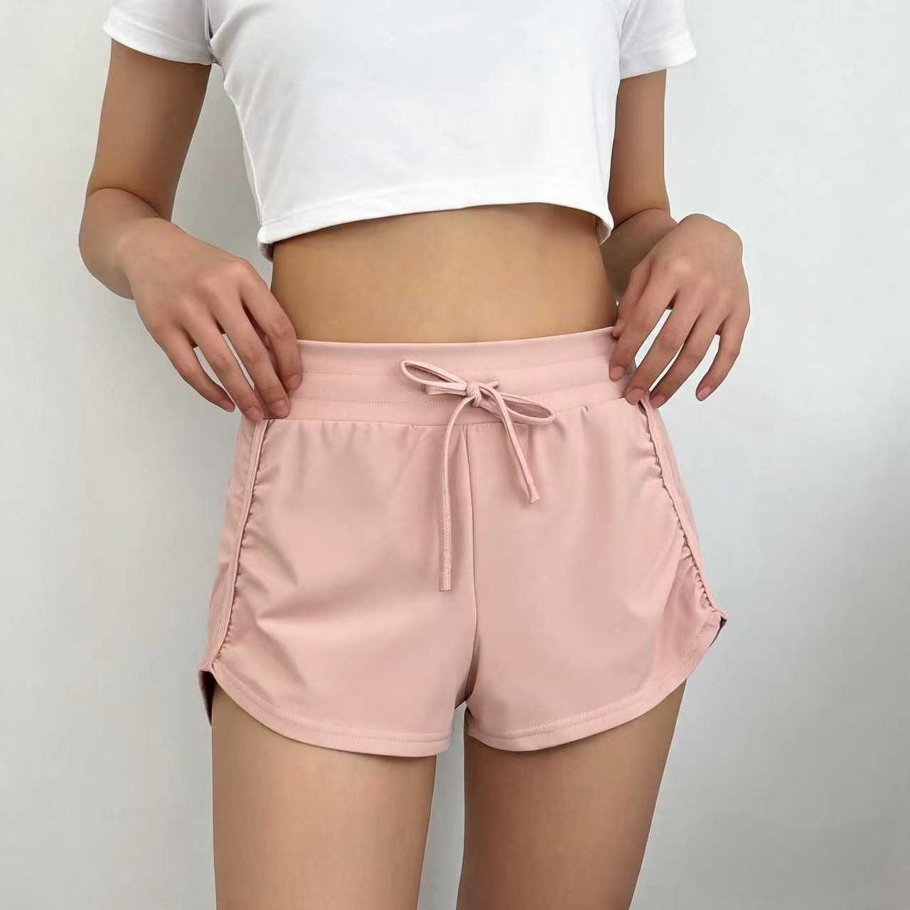 Badminton Rank - Fitness Pants Yoga Two-In-One Shorts Sports