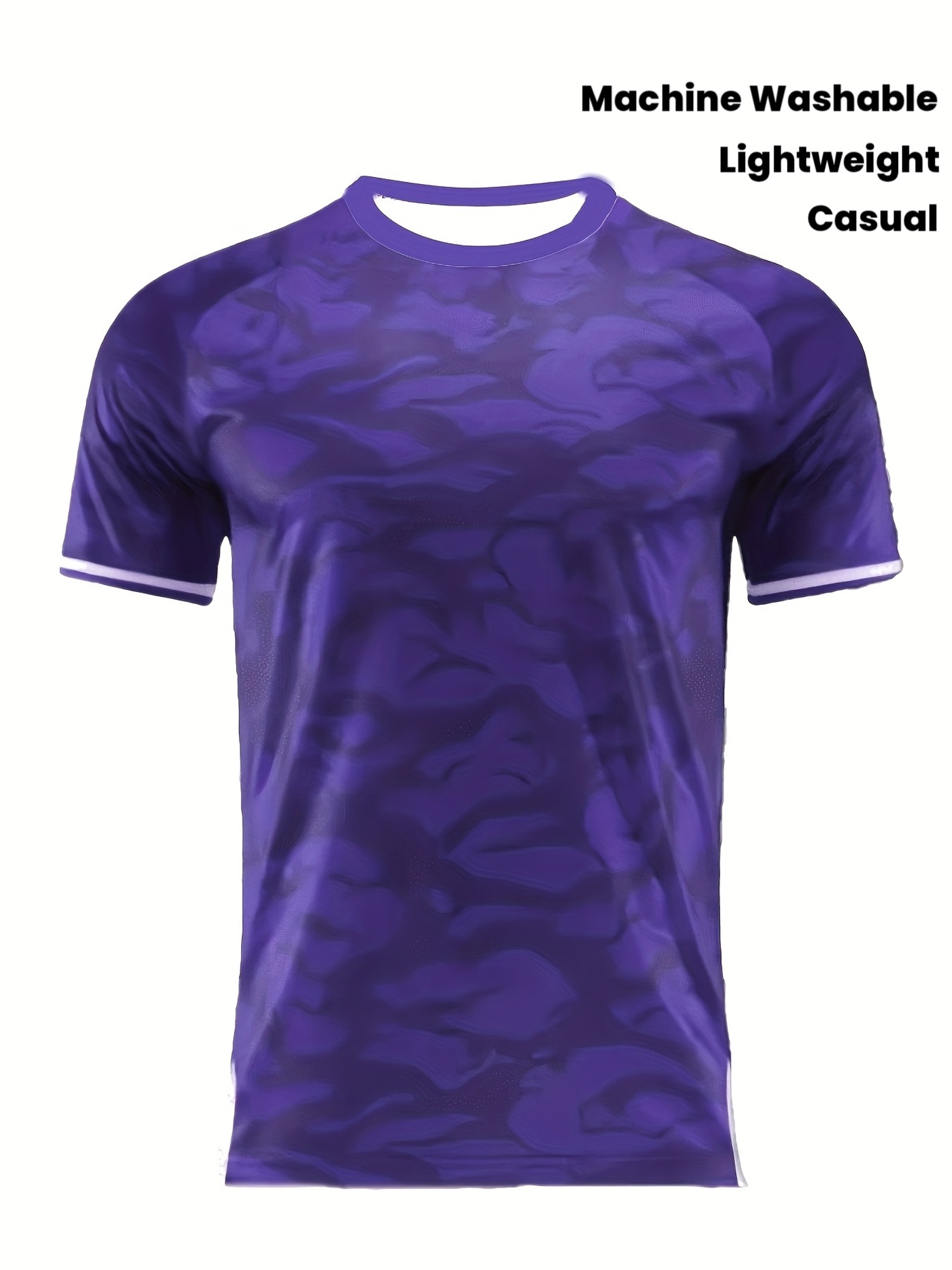 T Shirt Dry Fit - Men Sports Tee High Elastic Quick