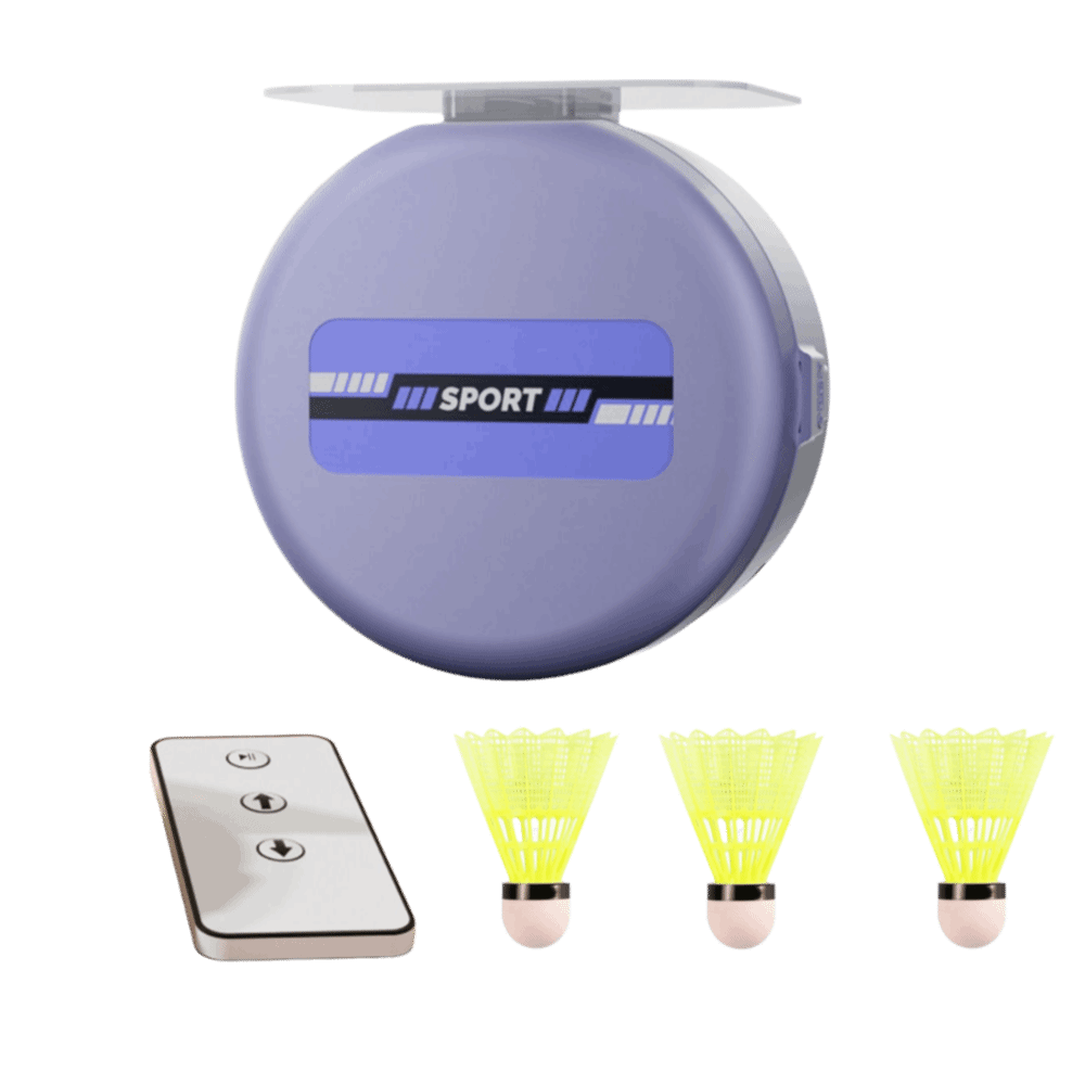Badminton Rebound Trainer - 8pcs Ceiling Mounted Badminton Trainer Height