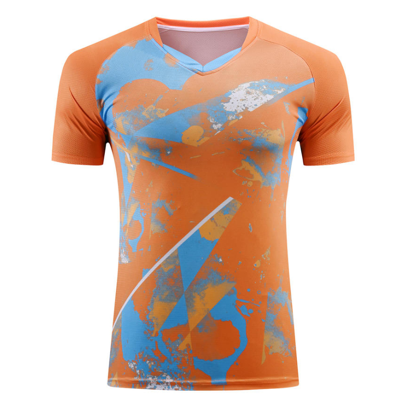 Table Tennis V Neck Shirt Men  - огляд і ціна Badminton Jersey
