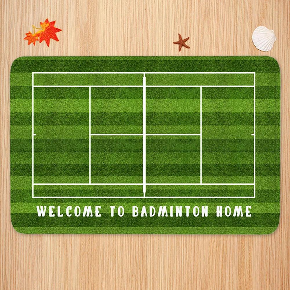 Sports Theme Carpet Mat Tennis - огляд і ціна Badminton Umpire