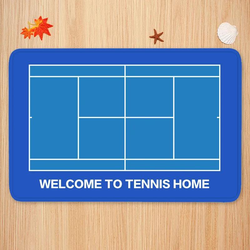 Sports Theme Carpet Mat Tennis - огляд і ціна Badminton Umpire