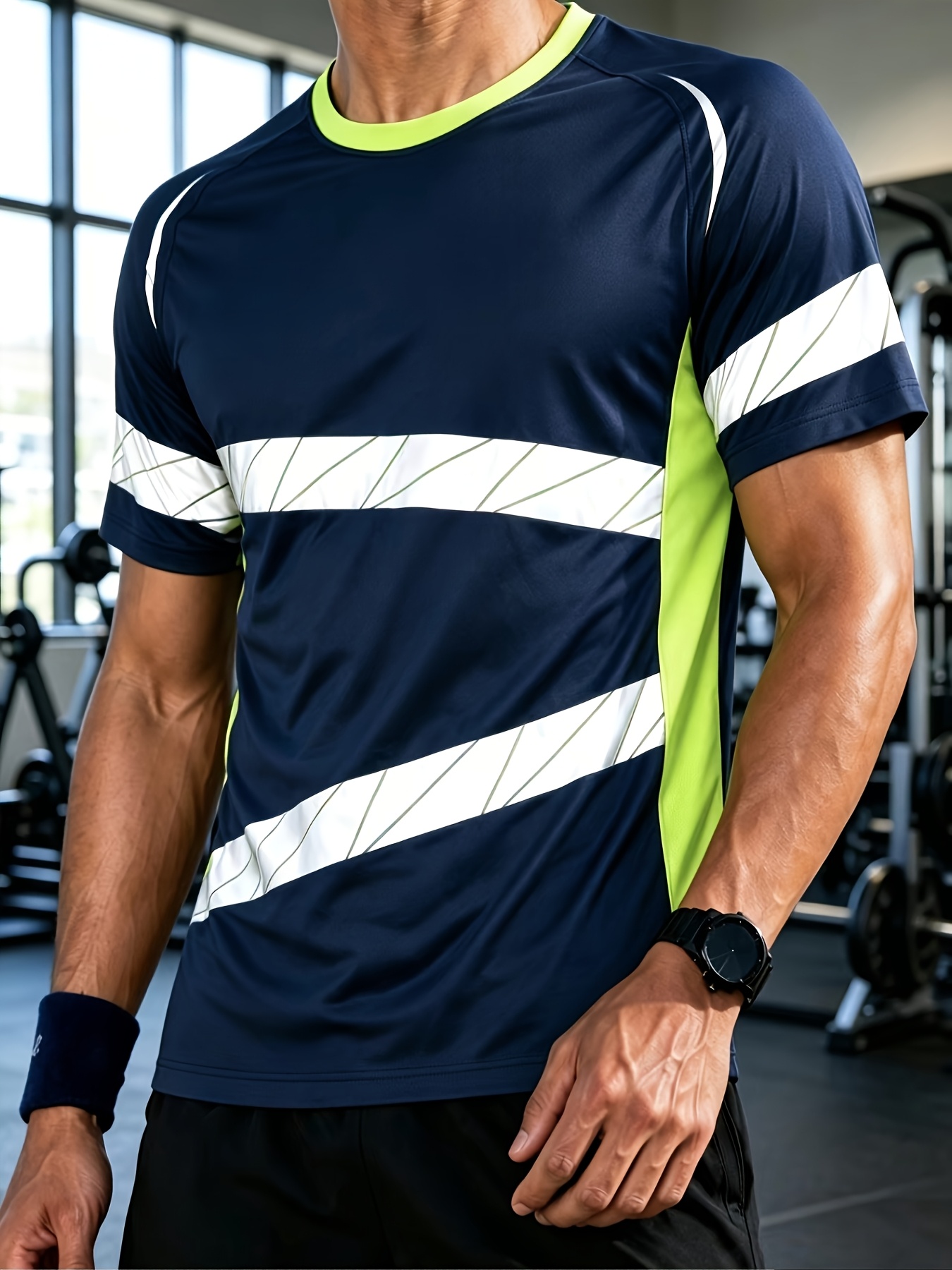 Men Sports Short Sleeve T-shir - огляд і ціна T Shirt Dry Fit