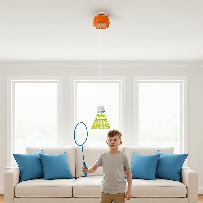 Automatic Retractable Badminto - огляд і ціна Badminton Rebound Trainer