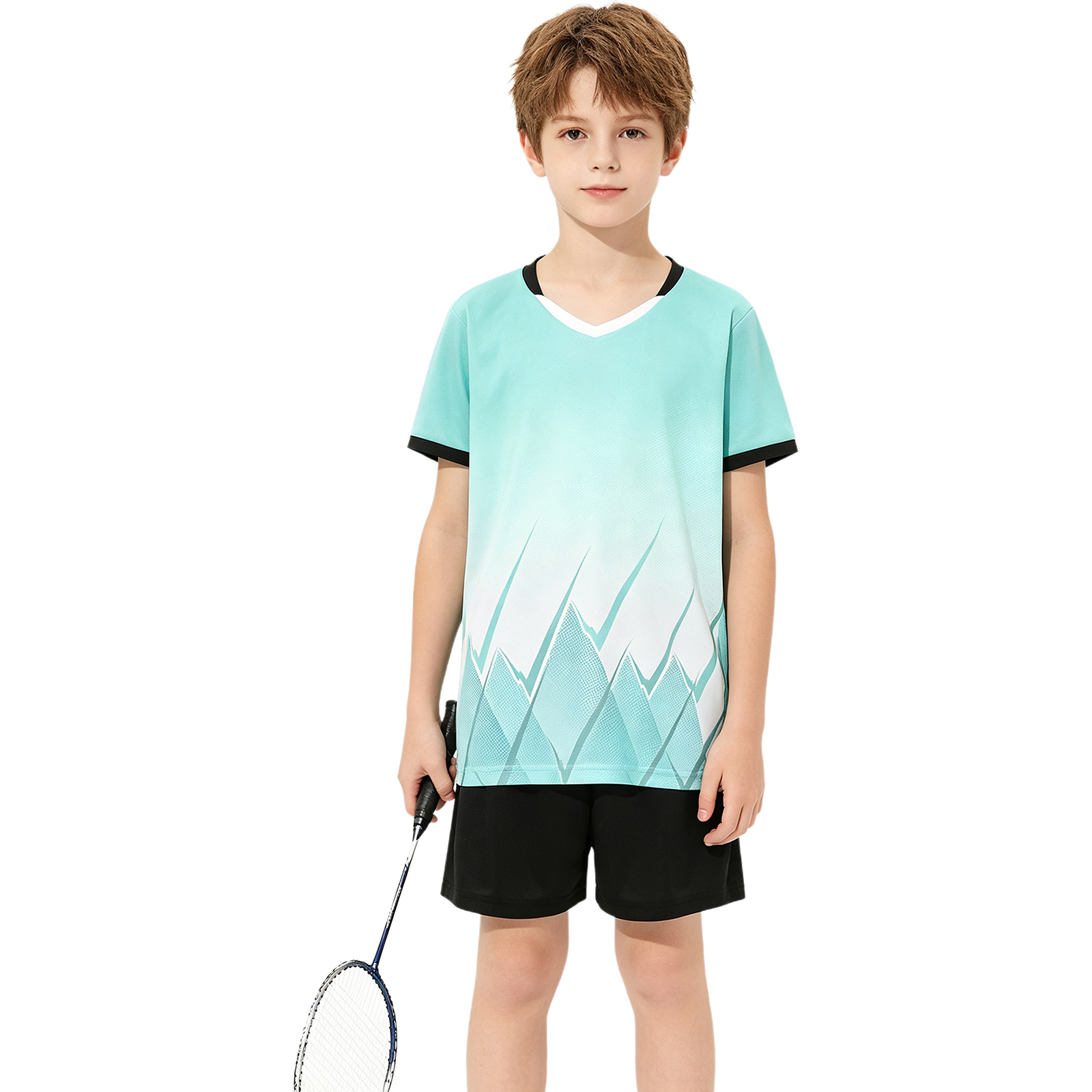 Unisex Kids Quick-dry Badminto - огляд і ціна Badminton Jersey