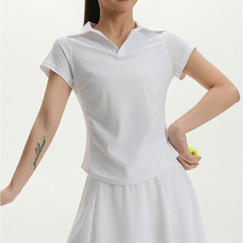 Women's Tennis Polo Shirt Shor - огляд і ціна T Shirt Dry Fit