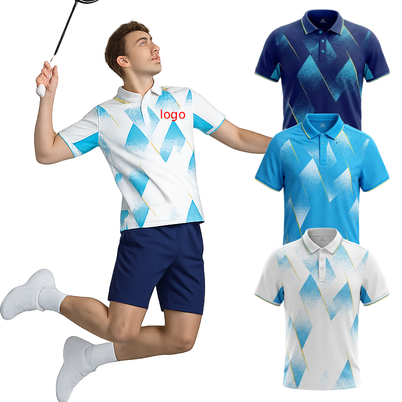 Men's Badminton Polo Shirt Cus - огляд і ціна Badminton Jersey