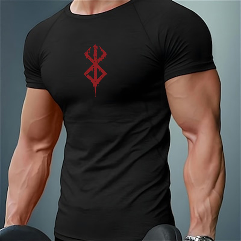 Men's Print Compression Shirts - огляд і ціна T Shirt Dry Fit
