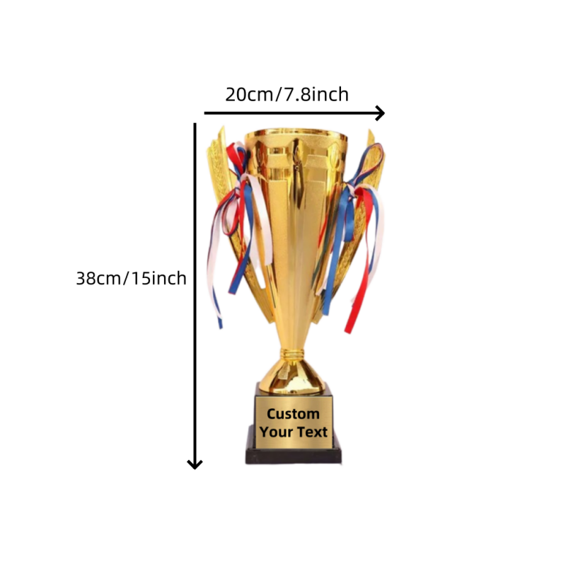 11/15inch Tall Gold Cup Trophy - огляд і ціна Badminton Victory