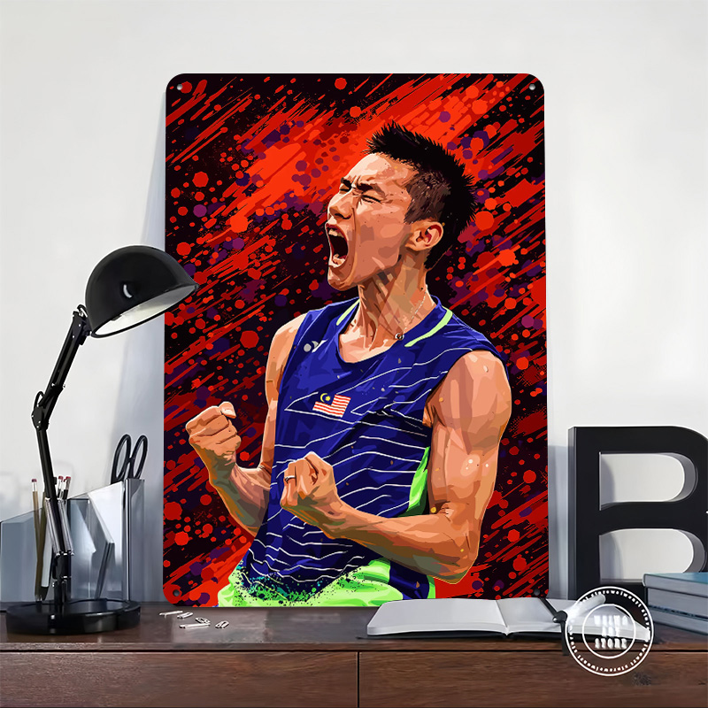 Badminton Player Celebrating V - огляд і ціна Badminton Victory