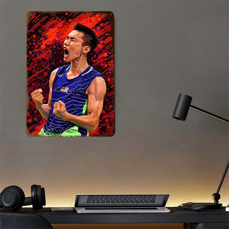Badminton Player Celebrating V - огляд і ціна Badminton Victory