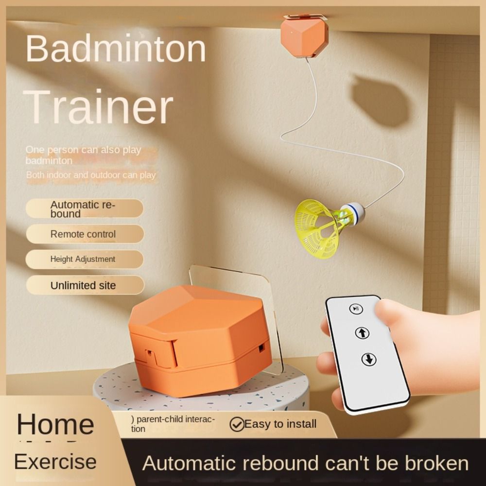1 Set Accompanying Practice El - огляд і ціна Badminton Rebound Trainer